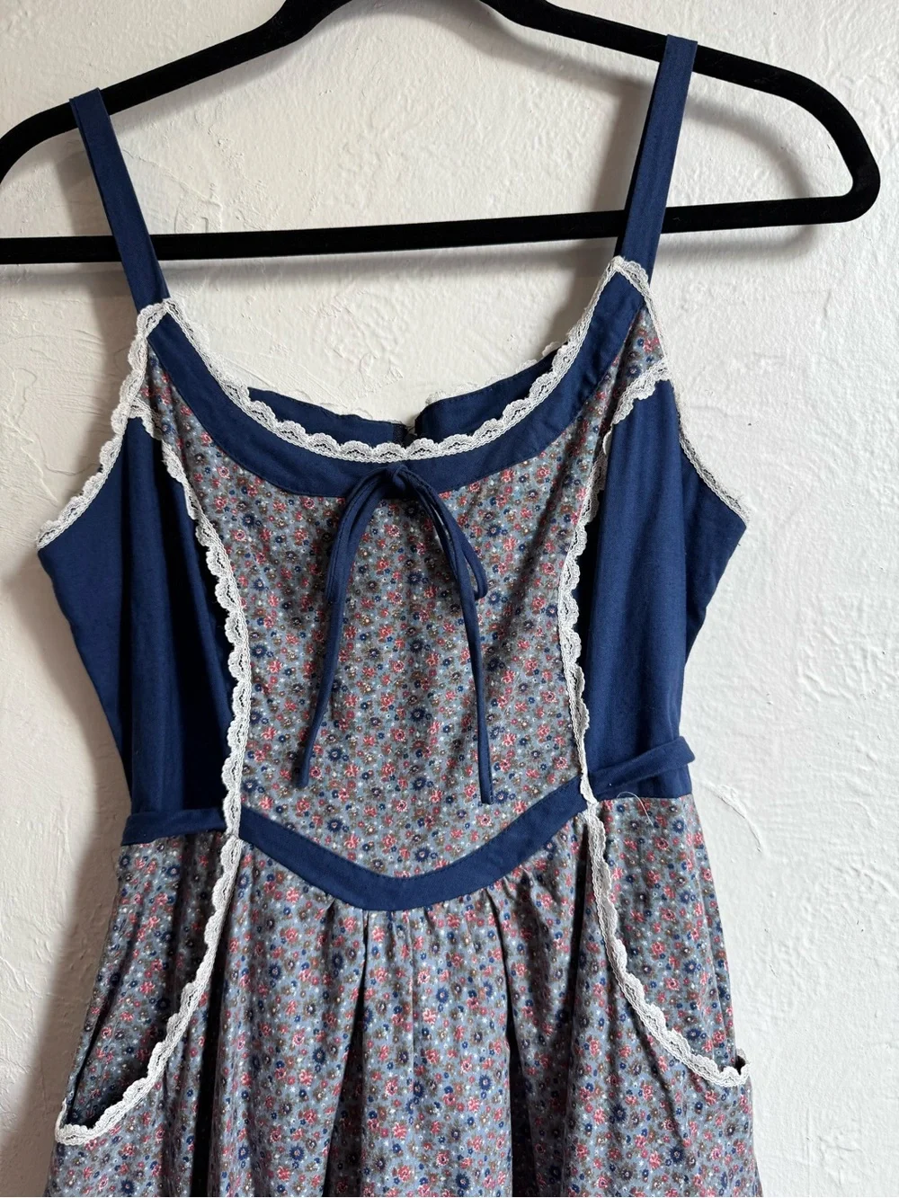 Vintage 1970s Gunne Sax Calico Floral Midi Dress and Matching Bolero Set